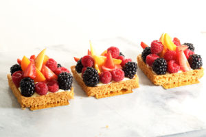 Bretons aux fruits de saison